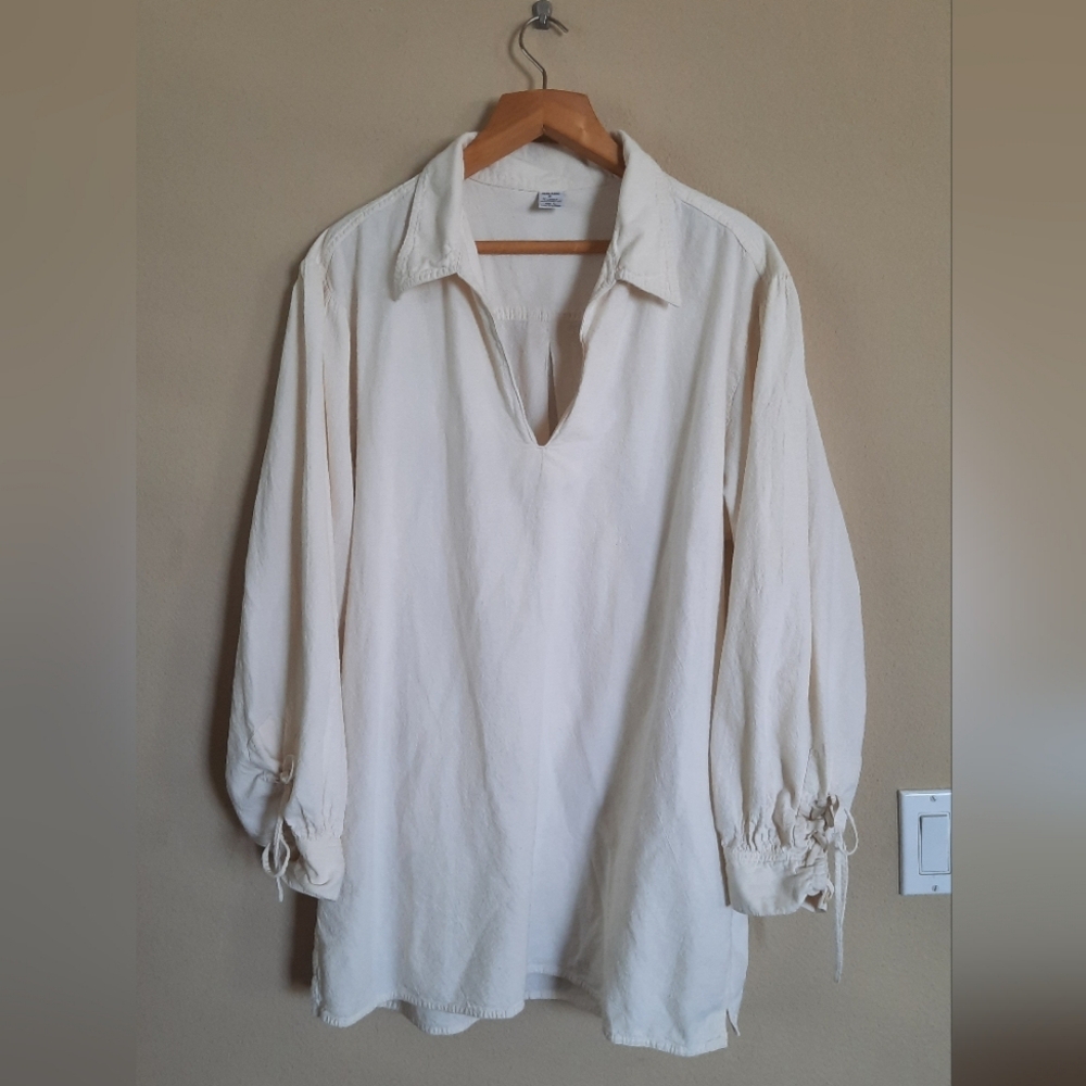 Handmade Oversized Cotton Shirt